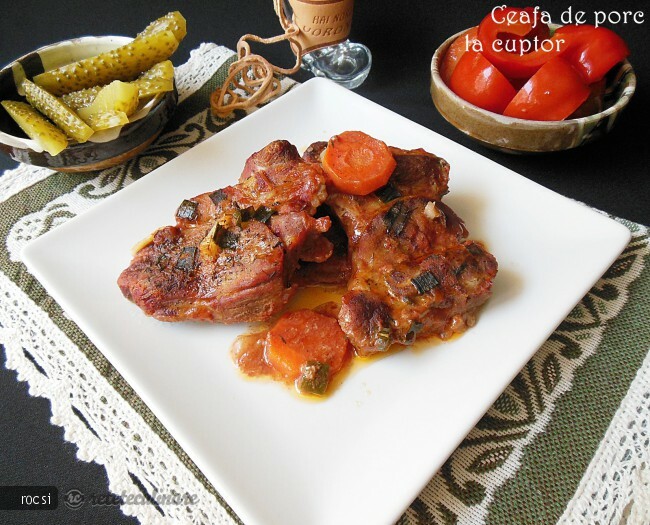 Imagine Reteta culinara Ceafa de porc la cuptor | 2review.ro