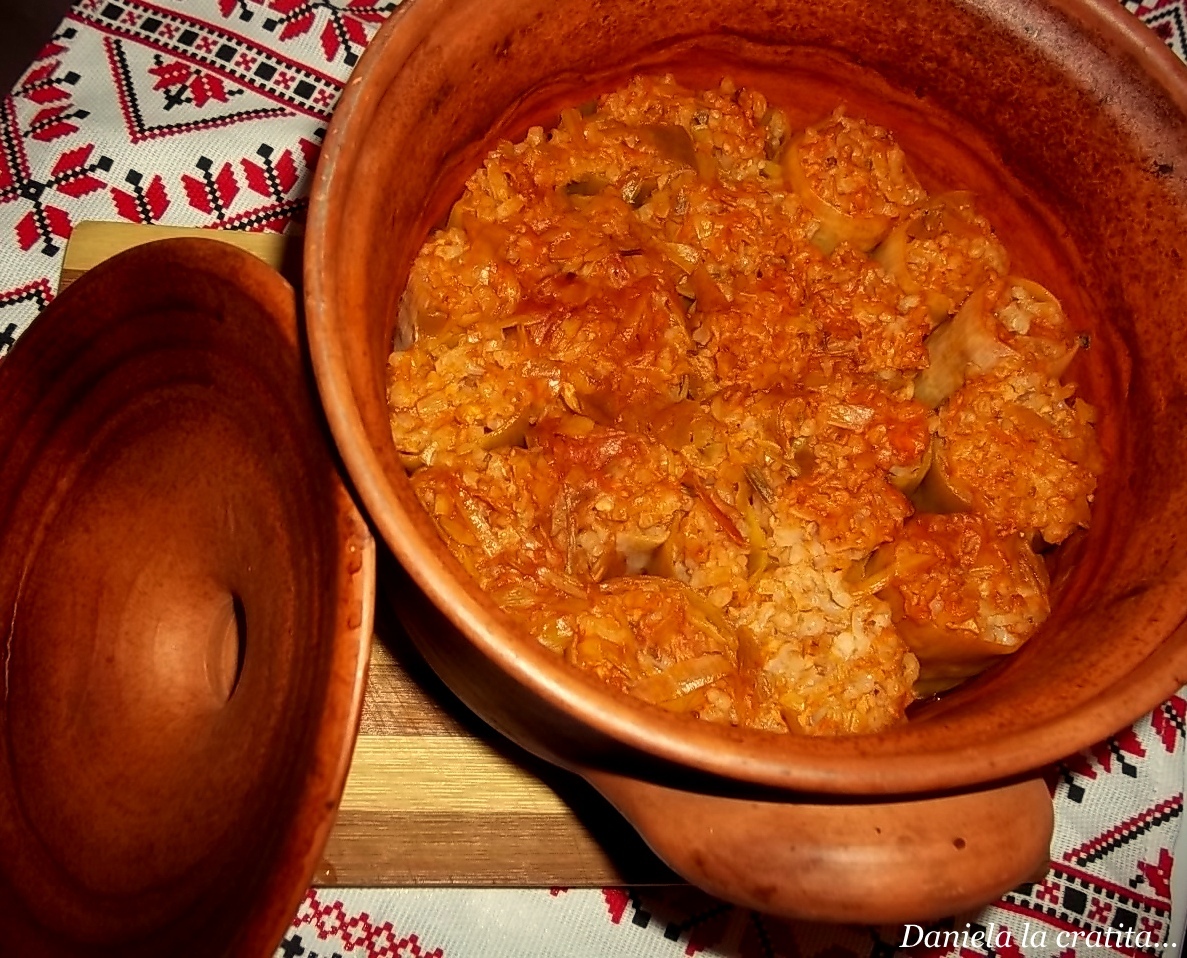 Imagine Reteta culinara Praz umplut cu carne | 2review.ro