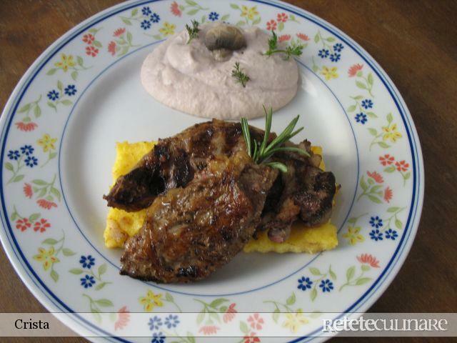 Imagine Reteta culinara Ficat (la Gratar) pe Felie de Mamaliga | 2review.ro