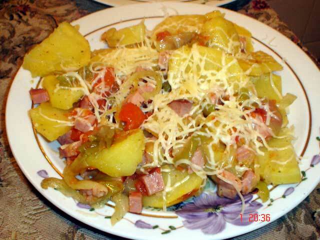 Imagine Reteta culinara Cartofi taranesti cu sunculita | 2review.ro