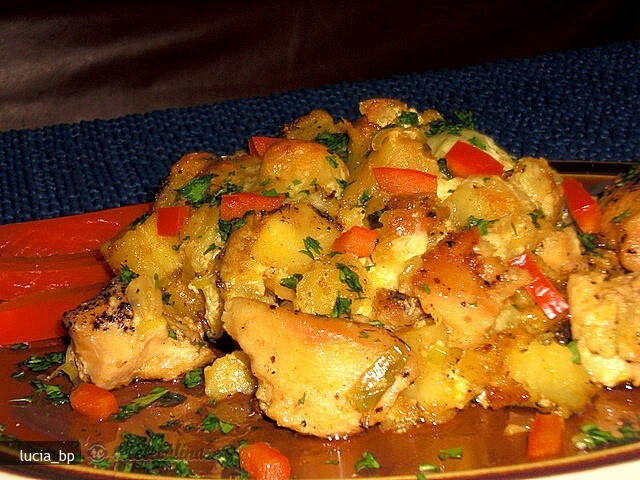 Imagine Reteta culinara Gratin din Piept de Pui cu Smantana si Cascaval | 2review.ro