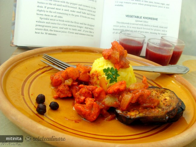 Imagine Reteta culinara Fesenjan - Tocanita Persana cu Rodii | 2review.ro