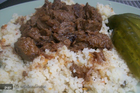 Imagine Reteta culinara Tocanita de Vita cu Cus-cus | 2review.ro