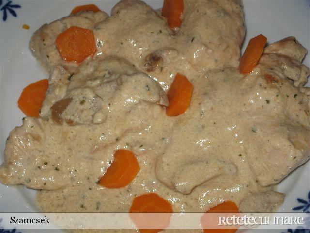 Imagine Reteta culinara Piept de pui cu smantana | 2review.ro