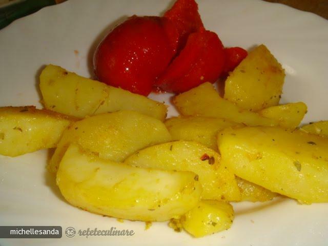 Imagine Reteta culinara Cartofi cu Mustar la Cuptor | 2review.ro