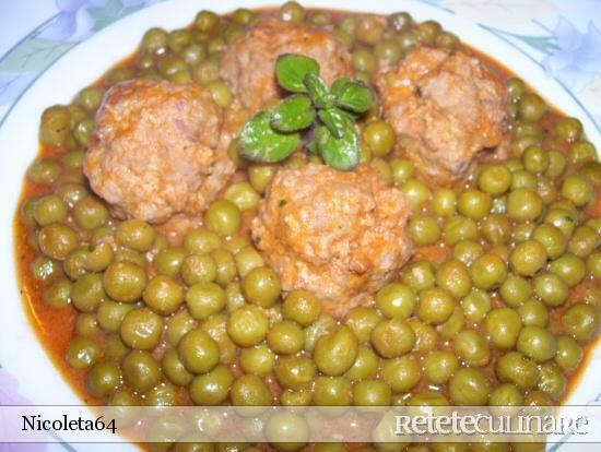 Imagine Reteta culinara Chiftele cu mazare | 2review.ro