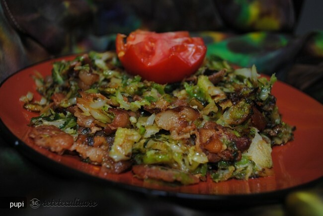 Imagine Reteta culinara Varza de Bruxelles cu Bacon | 2review.ro