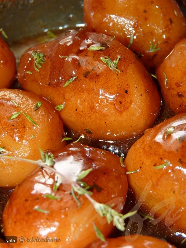 Imagine Reteta culinara Cartofi Glasati | 2review.ro