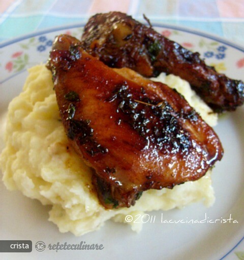Imagine Reteta culinara Pui Lipicios cu Lamiie (sticky Lemon Chicken) | 2review.ro