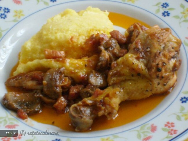 Imagine Reteta culinara Pui Alla Cacciatora (vinatoresc) | 2review.ro