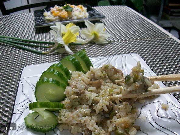 Imagine Reteta culinara Orez cu Ciuperci ( de Post) | 2review.ro