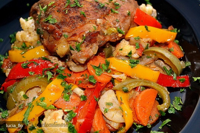 Imagine Reteta culinara Pui Vanatoresc- Pollo Alla Cacciatora | 2review.ro