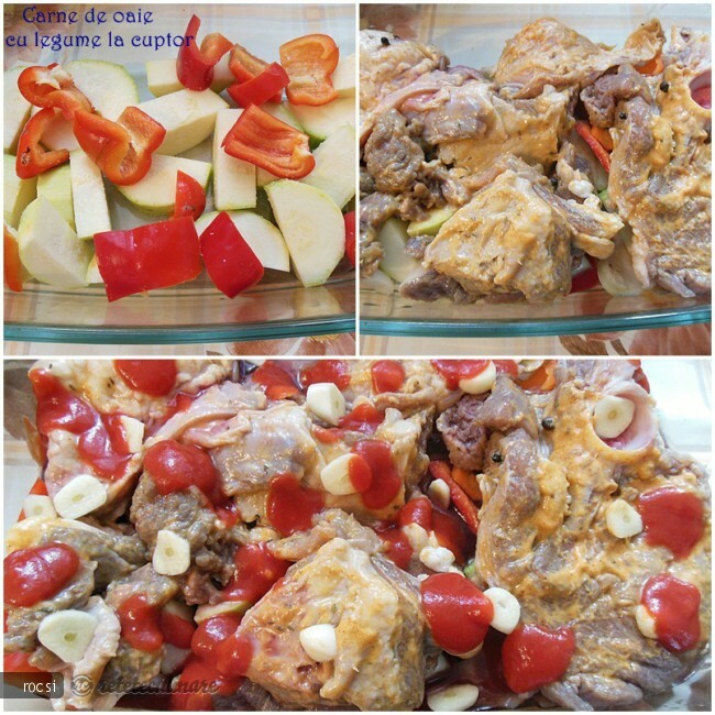 Imagine Reteta culinara Carne de oaie cu legume la cuptor | 2review.ro