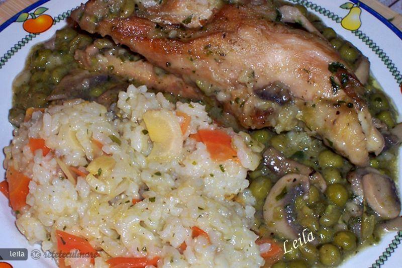 Imagine Reteta culinara Pui cu Mazare | 2review.ro