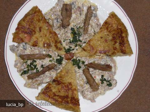 Imagine Reteta culinara Vitel cu sos de ciuperci si rösti | 2review.ro