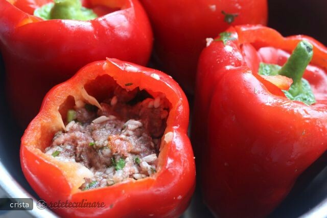 Imagine Reteta culinara Ardei Umpluti in Stil Arab ( Fil Fil Mahshi) | 2review.ro