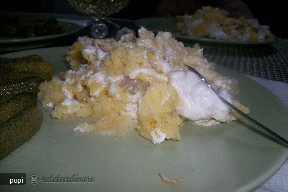 Imagine Reteta culinara Mamaliga Reciclata | 2review.ro