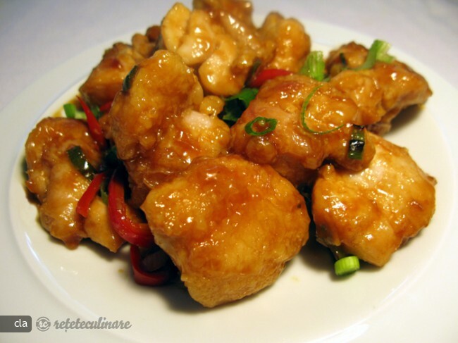 Imagine Reteta culinara Pui General Tso (General Tso`s Chicken) | 2review.ro