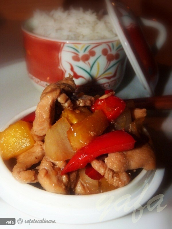 Imagine Reteta culinara Pui cu Ananas | 2review.ro