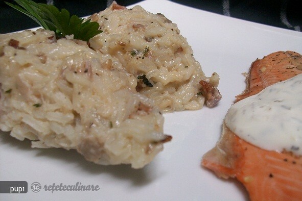 Imagine Reteta culinara Creamy Rice (Orez cu Crema de Lapte si Parmesan) | 2review.ro