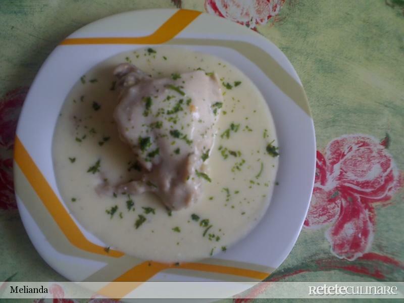 Imagine Reteta culinara Pulpe de pui cu smantana | 2review.ro