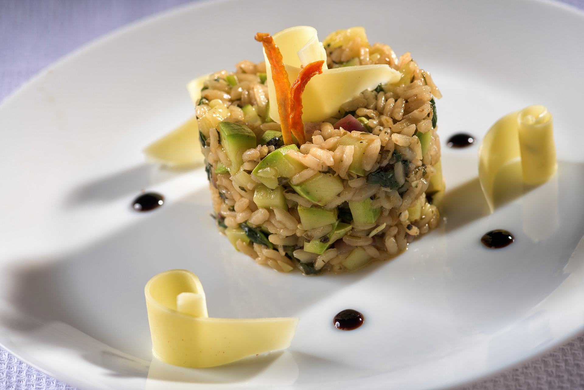 Imagine Reteta culinara Risotto cu spanac si dovlecei | 2review.ro