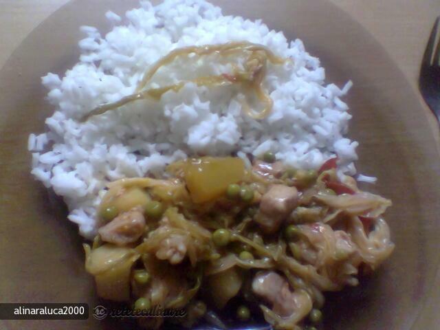 Imagine Reteta culinara Piept de Pui cu Sos Dulce | 2review.ro