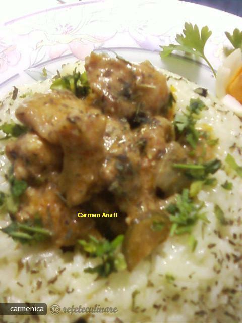 Imagine Reteta culinara Stroganoff de Vita in Cuib de Orez | 2review.ro