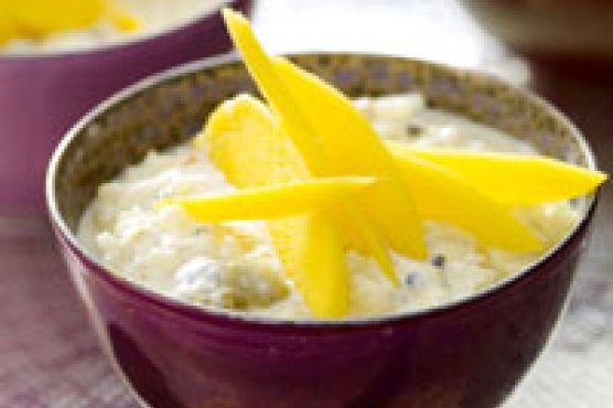 Imagine Reteta culinara Budinca de orez si Mango Parfait | 2review.ro