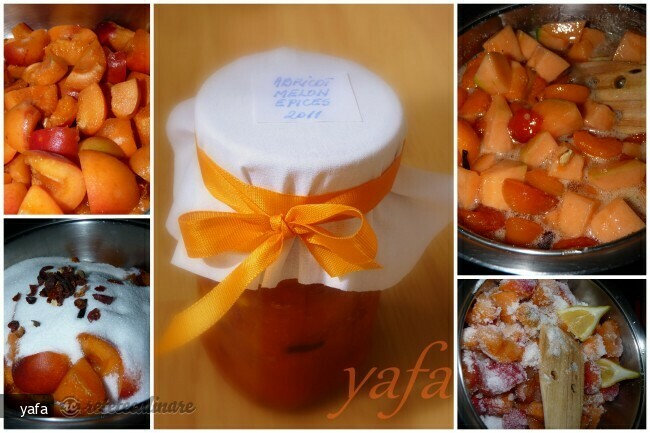 Imagine Reteta culinara Gem de Caise, Pepene Galben si Condimente | 2review.ro