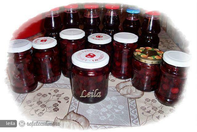 Imagine Reteta culinara Visine La Borcan | 2review.ro