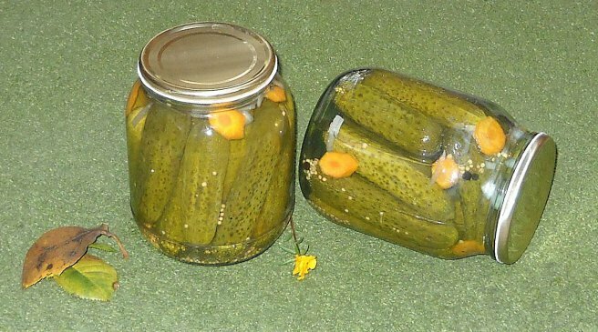 Imagine Reteta culinara Castraveti in otet (bulgaresti) | 2review.ro