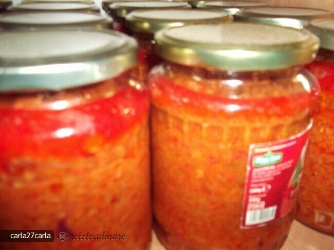 Imagine Reteta culinara Zacusca de Vinete | 2review.ro