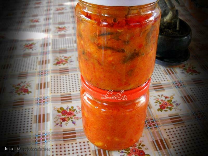 Imagine Reteta culinara Zacusca cu Fasole Boabe | 2review.ro