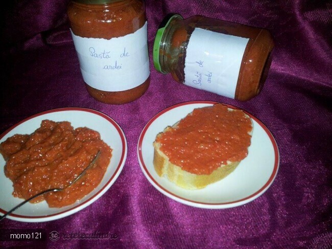 Imagine Reteta culinara Pasta de Ardei Rosii | 2review.ro