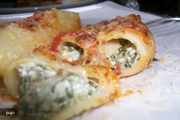 Imagine Reteta culinara Stuffed Jumbo Pasta Shells (Paste Umplute) | 2review.ro