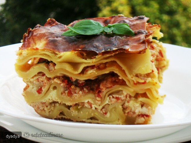 Imagine Reteta culinara Lasagna cu Pui | 2review.ro