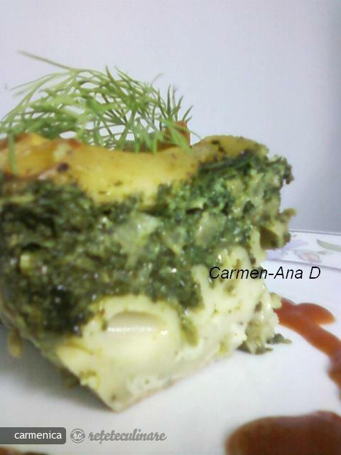 Imagine Reteta culinara Penne cu Spanac | 2review.ro