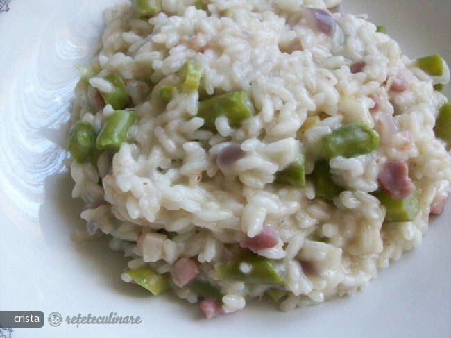 Imagine Reteta culinara Risotto cu Sparanghel si Sunculita | 2review.ro