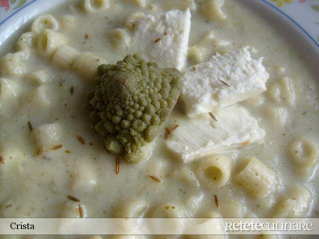 Imagine Reteta culinara Paste in Crema de Broccolo Romano | 2review.ro
