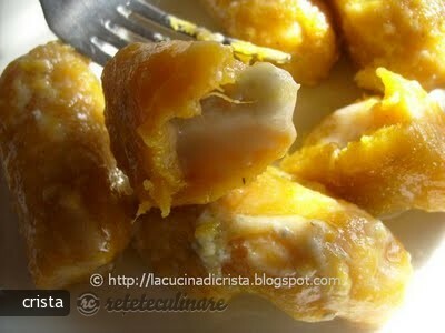 Imagine Reteta culinara Gnocchi de Dovleac Umpluti cu Gorgonzola | 2review.ro
