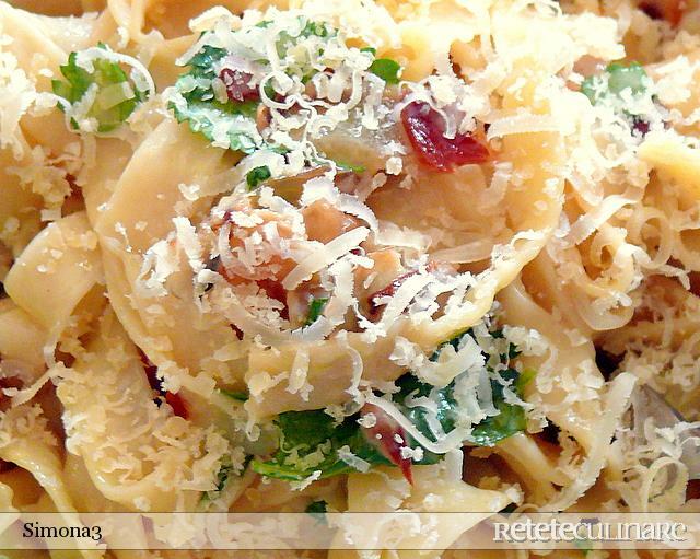 Imagine Reteta culinara Fetuccini Carbonara | 2review.ro