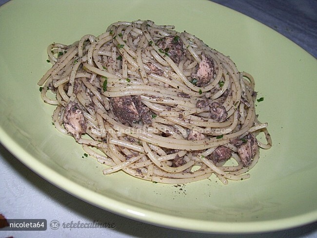 Imagine Reteta culinara Paste cu Ton si Pate de Masline | 2review.ro