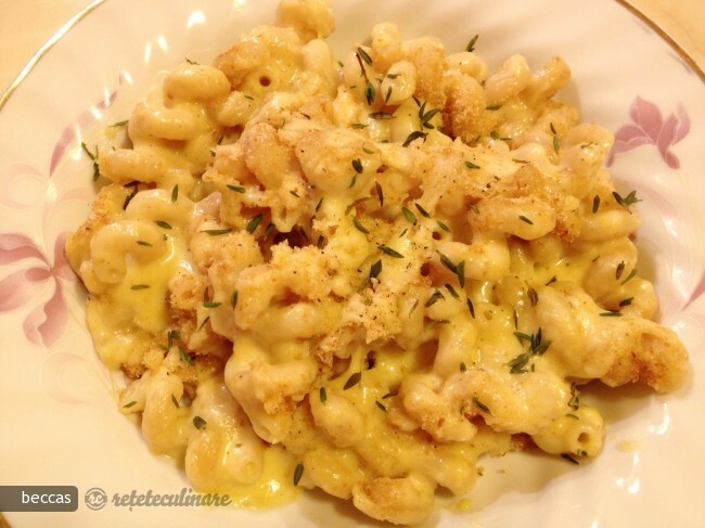 Imagine Reteta culinara Macaroane cu Branza si Dovleac | 2review.ro