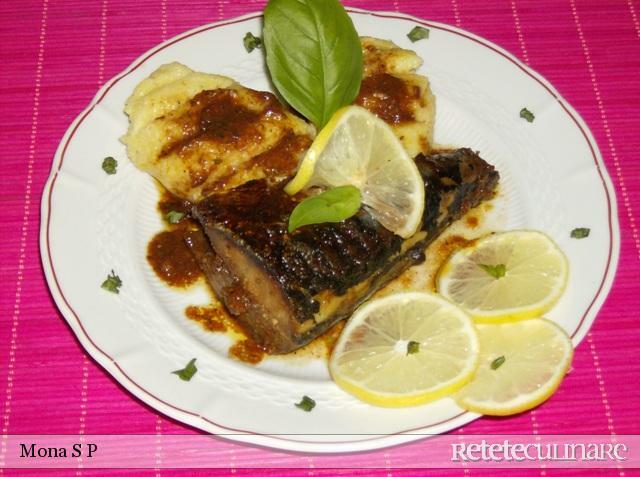 Imagine Reteta culinara Peste la cuptor - a la grec | 2review.ro