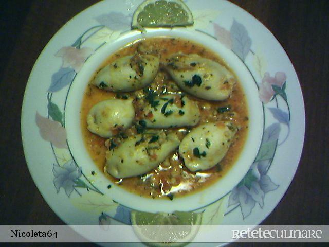 Imagine Reteta culinara Calmari umpluti | 2review.ro