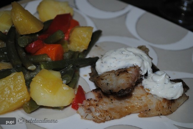 Imagine Reteta culinara Legume Fierte la Aburi si Tilapia la Gratar | 2review.ro