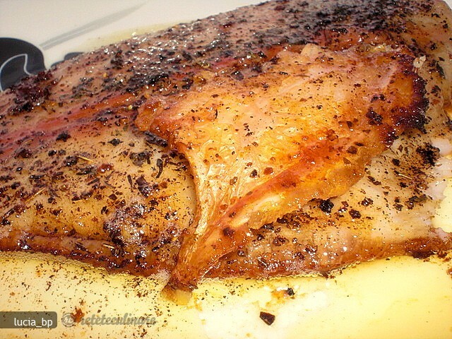 Imagine Reteta culinara Peste cu Sos, la Cuptor | 2review.ro