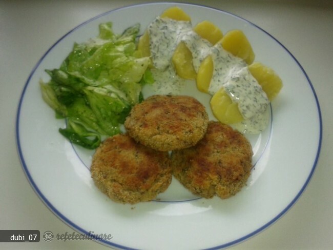 Imagine Reteta culinara Chiftelute de Peste cu Verdeturi | 2review.ro