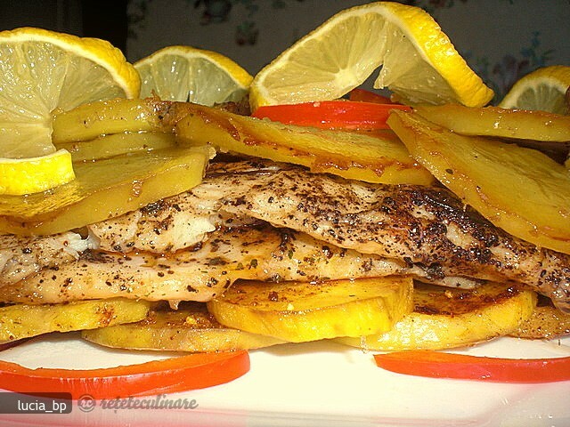Imagine Reteta culinara Pangasius in Plapumioara | 2review.ro